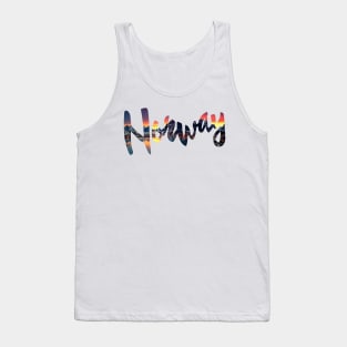 Norway Typography Tank Top